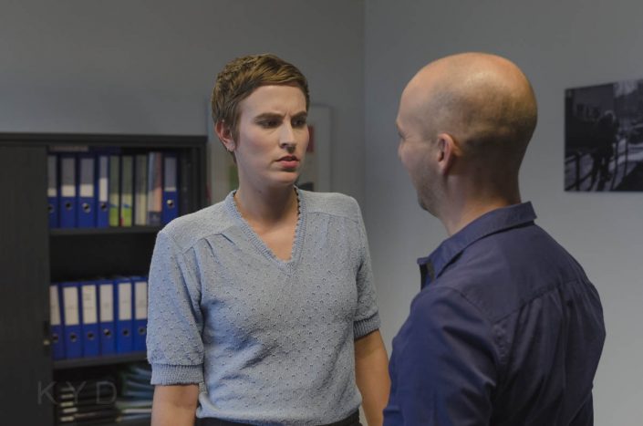 Ruzie? Céline en Stefan?